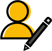 An icon representing applicants