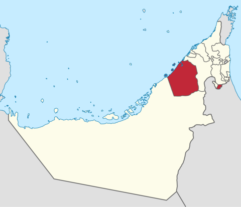 Map of Dubai