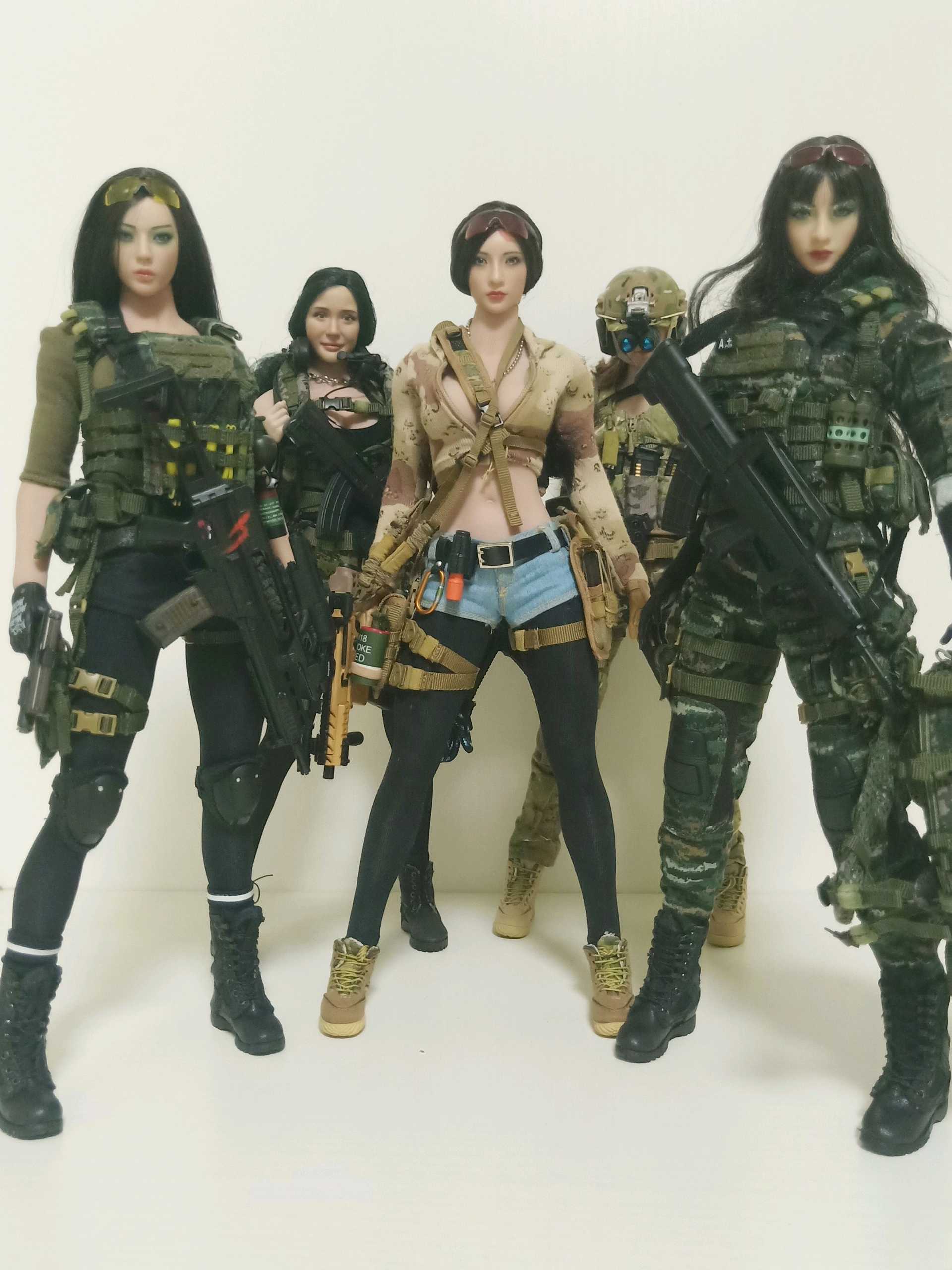 Share Some Of My DIY Female Soldier