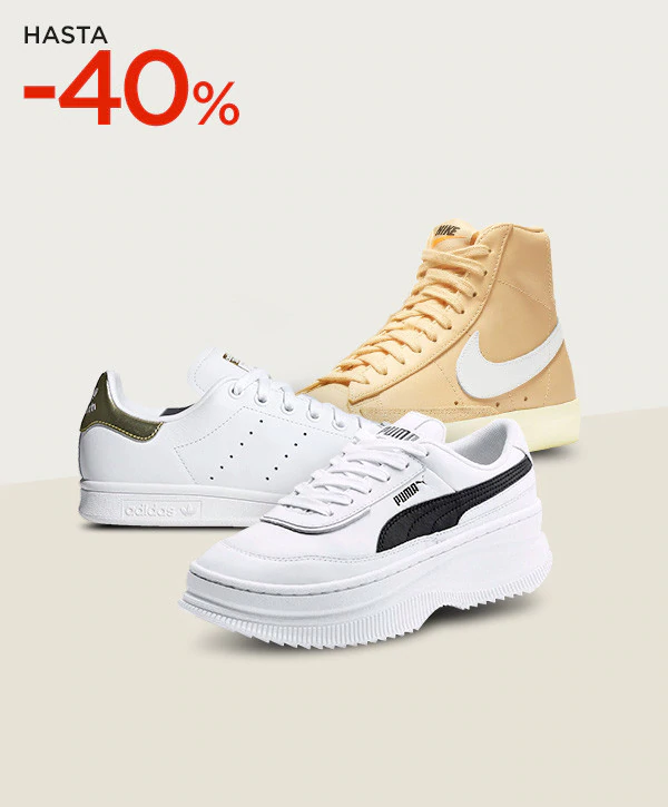 2ª rebajas - Zapatillas casual hasta -40%