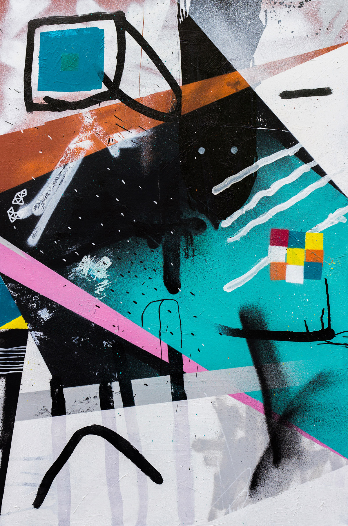 brad-waters-painting-empyrean-judder