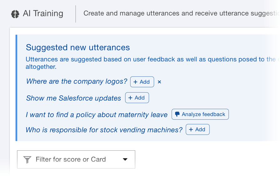 Just like Google's predictions, users get a dropdown that lets them pick from the most likely query or suggestion