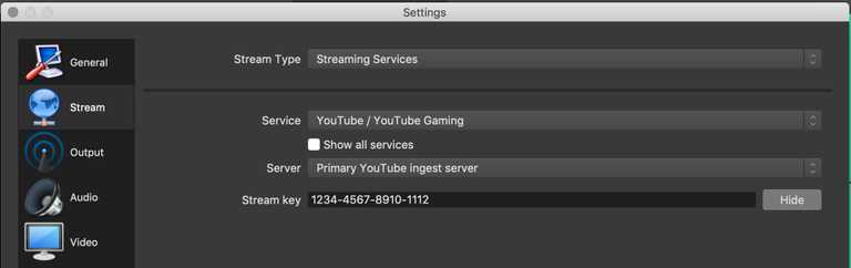 livestream encoder settings livestream encoder settings