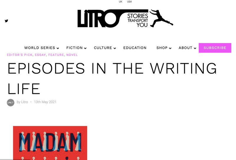 litro magazine - episodes in the writing life