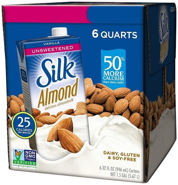 Silk Almond Milk Unsweetened Vanilla