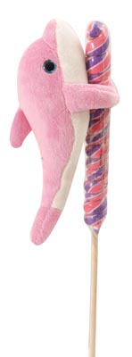 The Petting Zoo: 9" Lolly Plush Dolphin