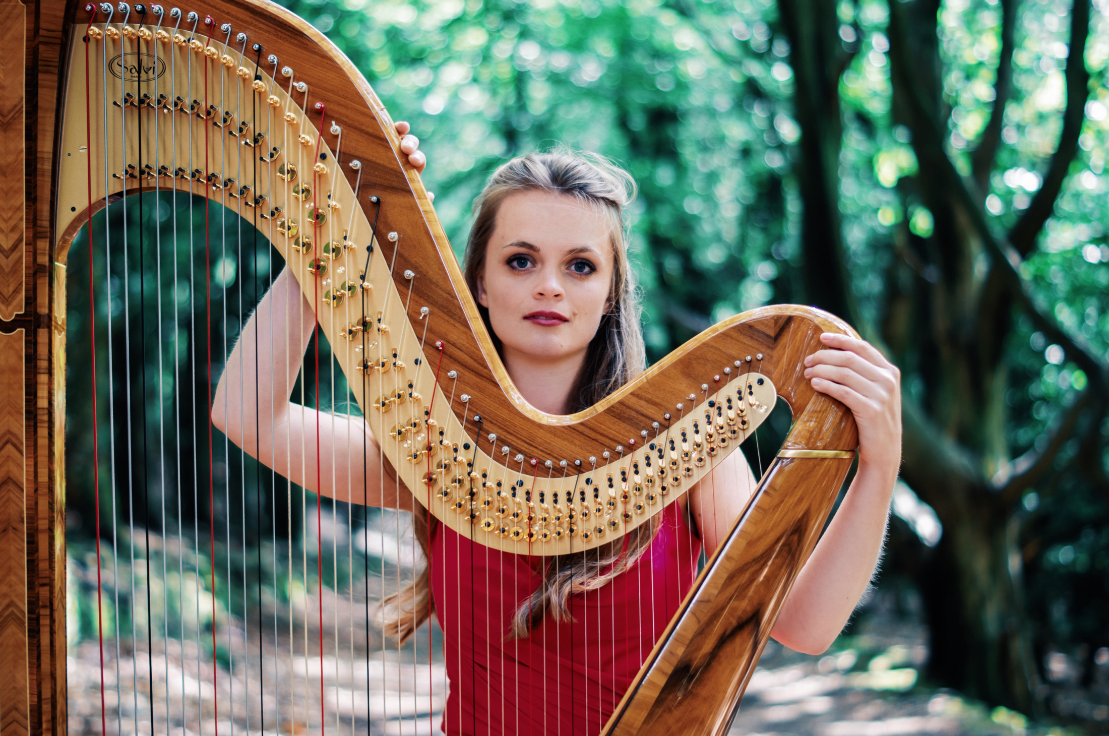 Photography by Jack Watkins for award-winning harpist, Lucy Nolan