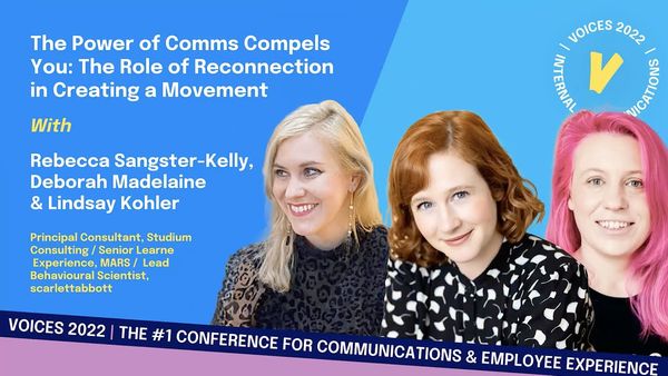 The Power of Comms Compels You: The Role of Reconnection in Creating a Movement