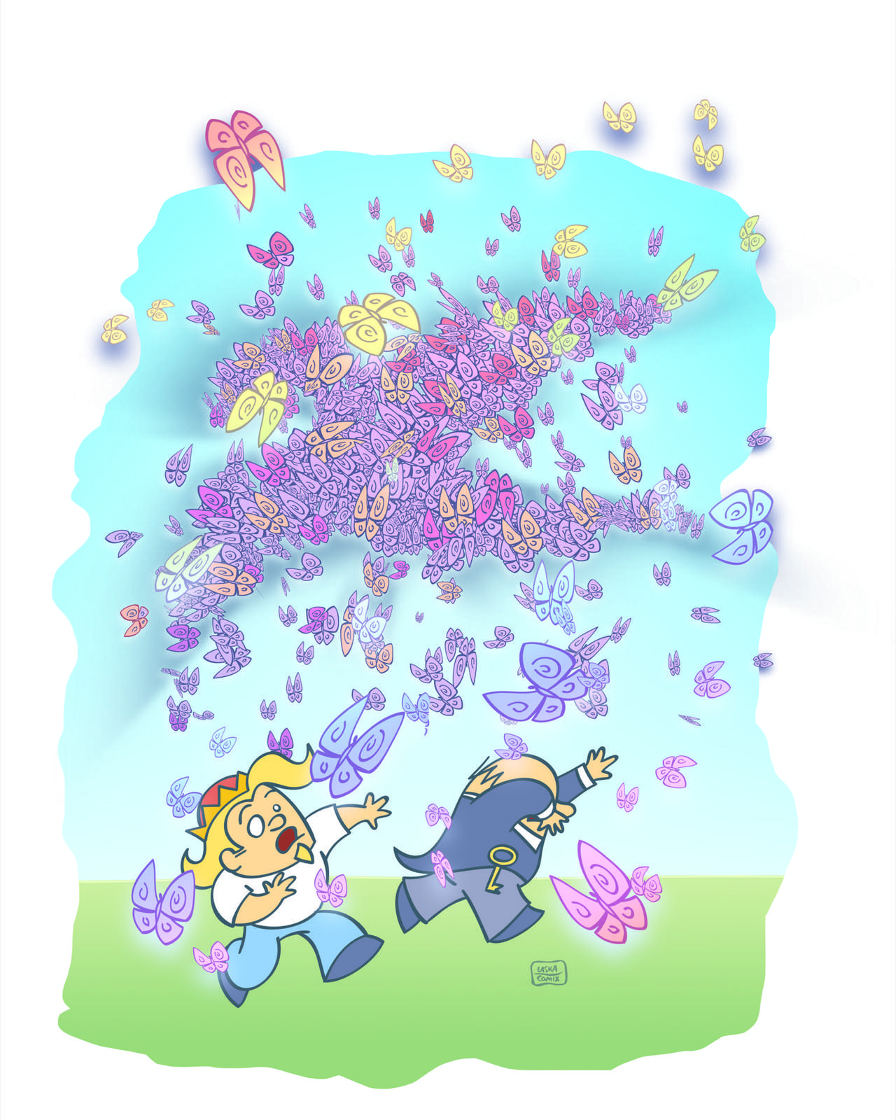 Abgeschmettert ~ Laska Comix