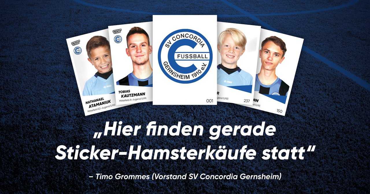 SV Concordia Gernsheim Stickerstars-Interview