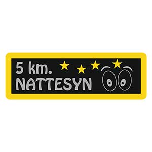 5km Nattesyn spejdermærke
