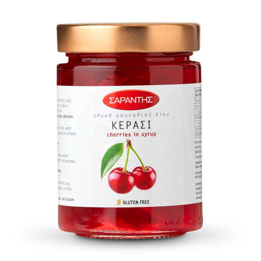 Greek-Grocery-Greek-Products-cherry-spoon-sweet-453g-sarantis