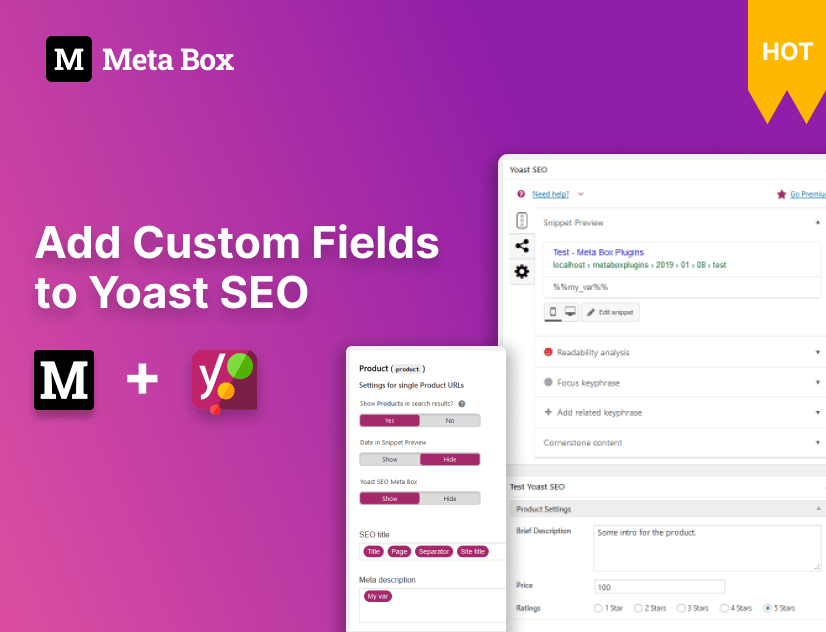 adding custom fields to Yoast SEO Meta Tags