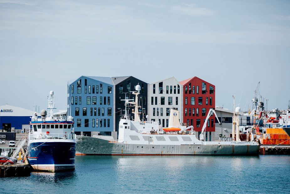 Hafen, Häuser, Hafnarfjördur, Island
