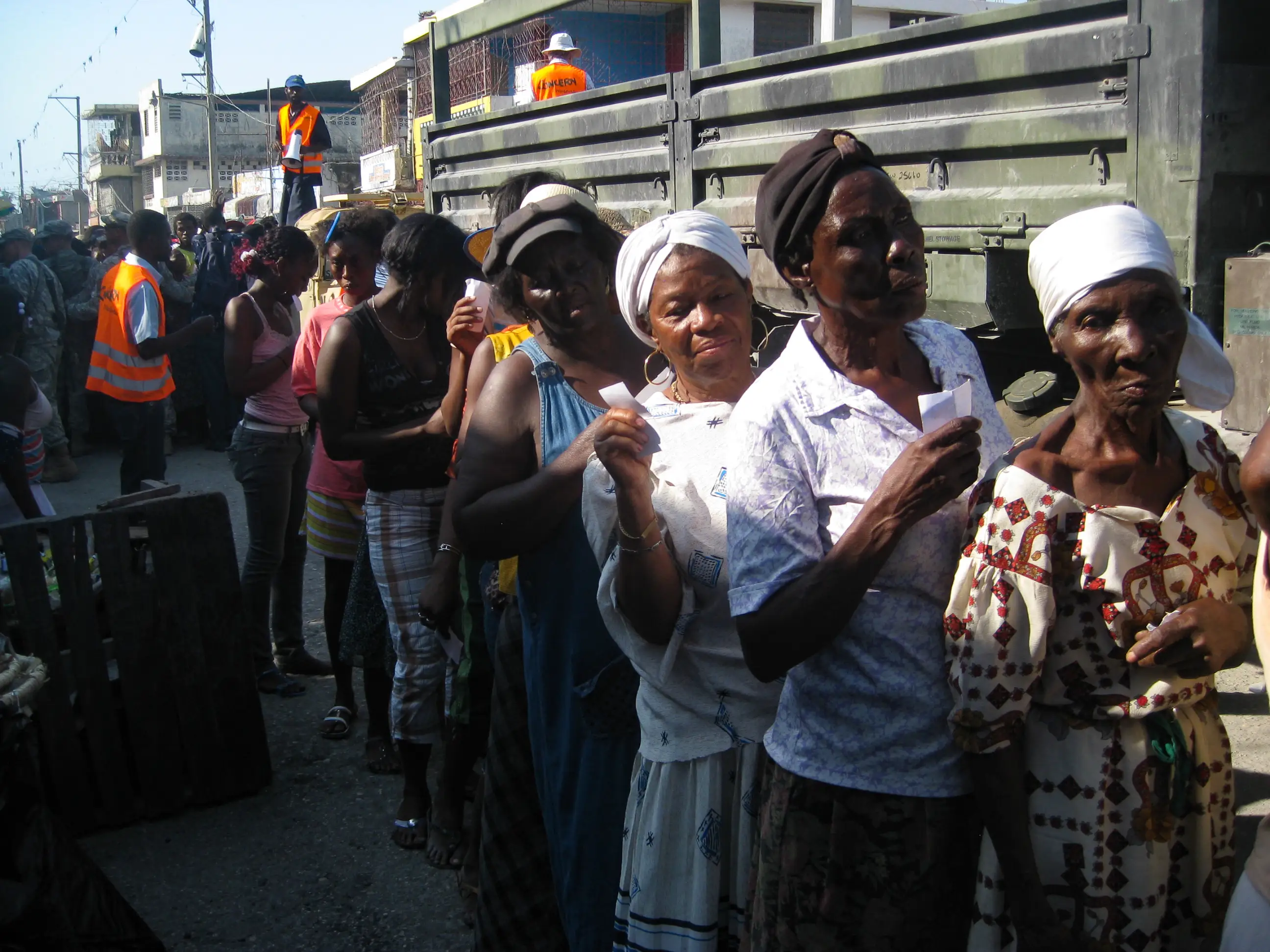 Saint Martin community, Port au Prince, February 2010
