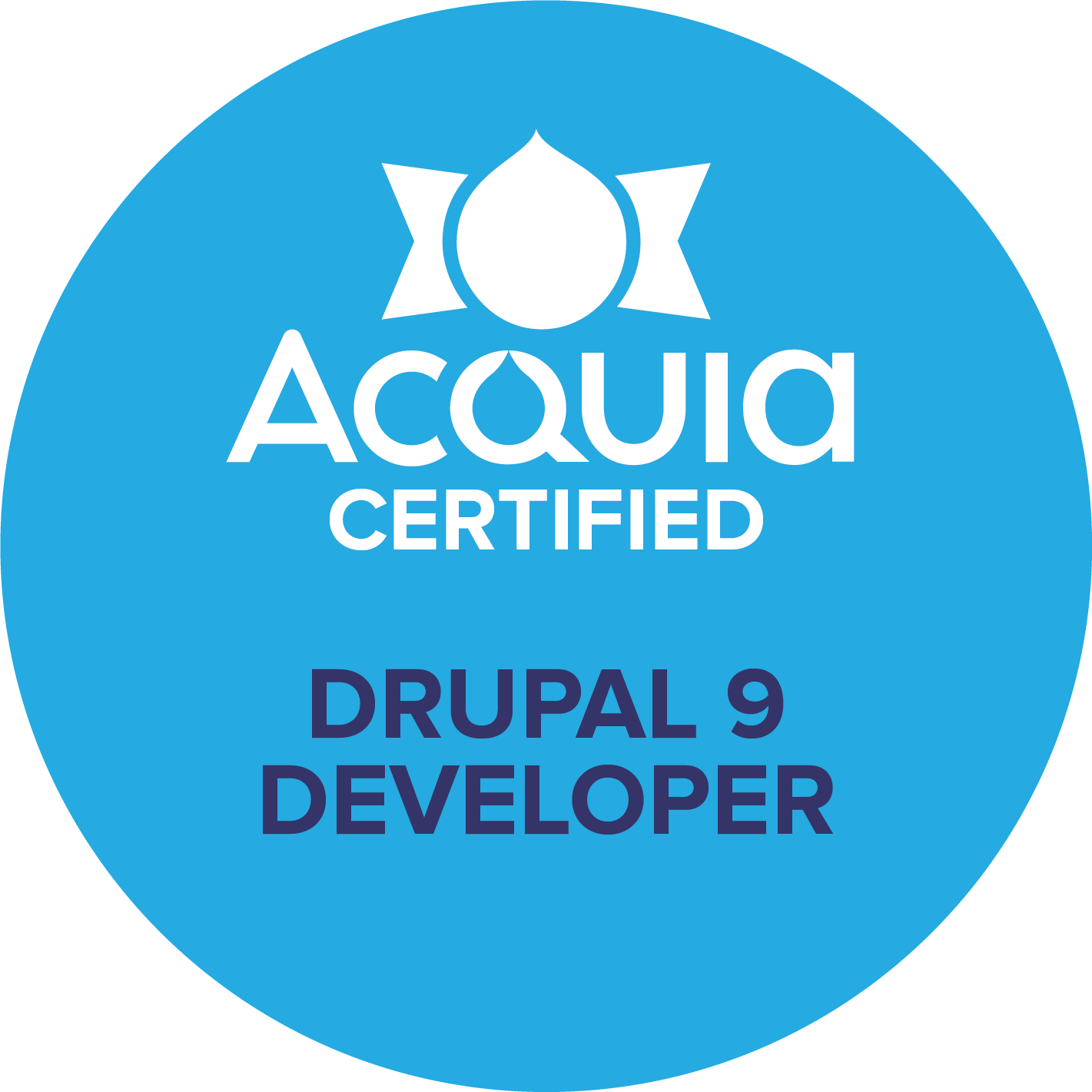 Acquia certified drupal 9 developer