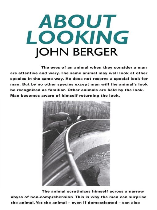 Book Cover for About Looking