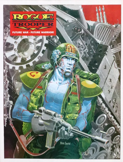 2000 AD cover with rogue trooper