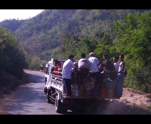 Burma Golden Rock Bus 7