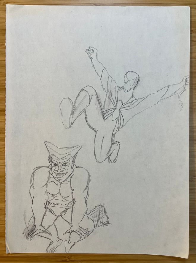 spider-man and beast