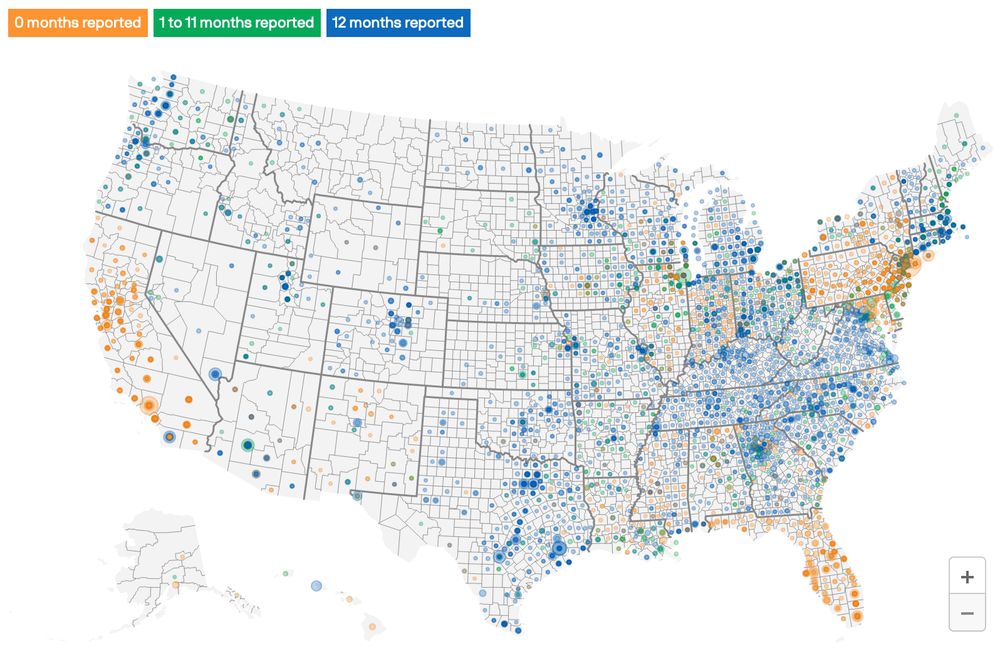 Sweeping reporting failures may compromise the FBI’s 2021 crime data, by Axios