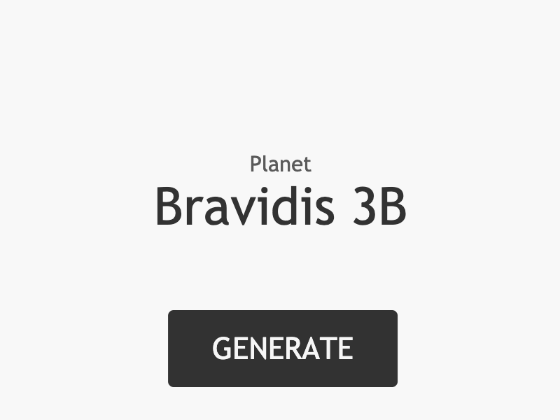 Planet Generator Example - Bradivis 39B