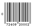 Your new UPC code
