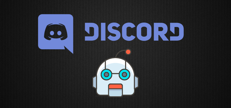 (Discord logo and bot robot.)