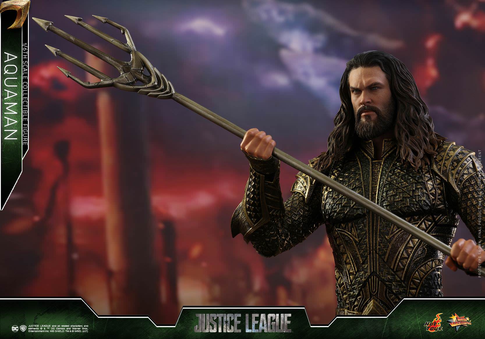 Hot Toys Justice League MMS447 Aquaman 1/6th Scale Collectible Figure
