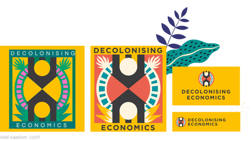Various Decolonising Economics logos