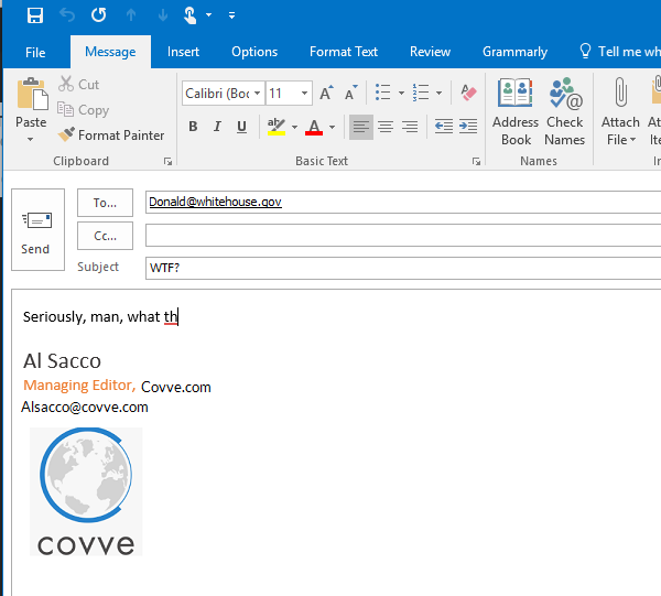 how to add a digital signature in outlook email