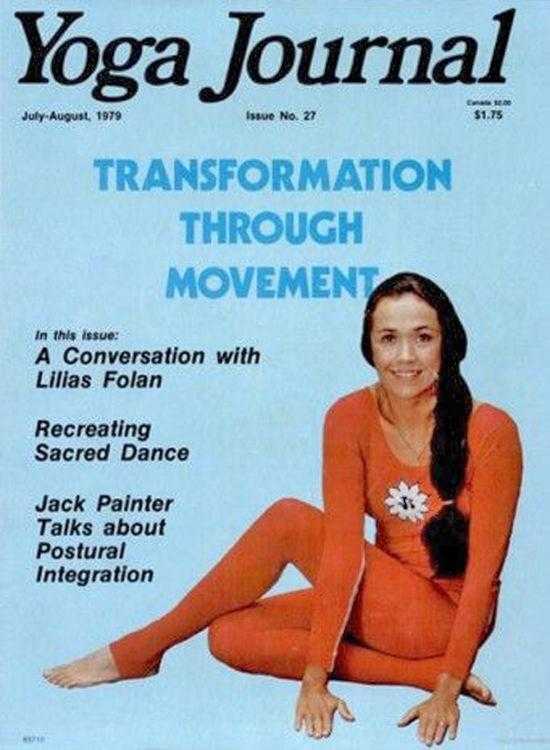 Cover of Yoga Journal, 1979.