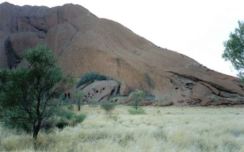 Uluru climbing
