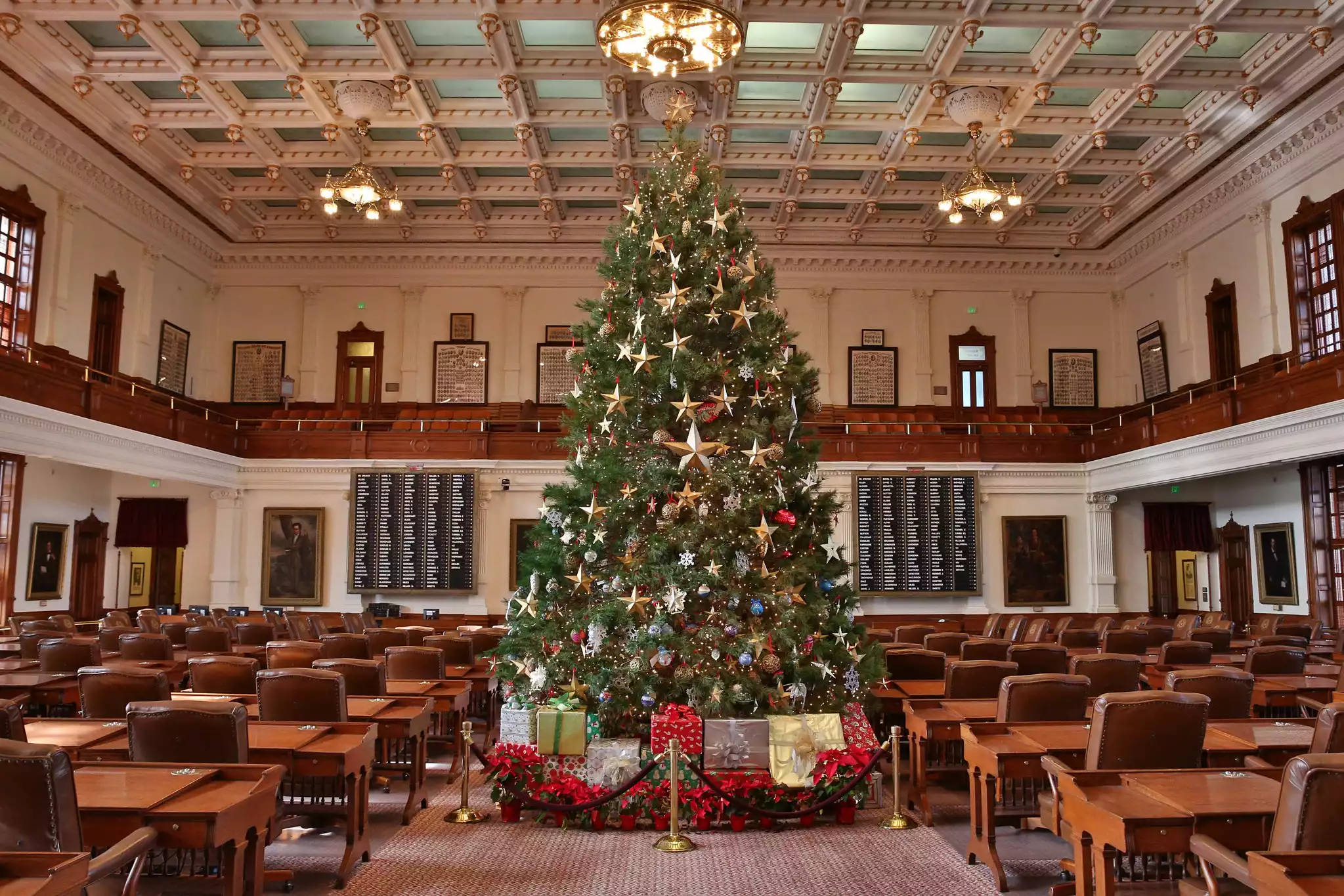 Christmas Tree in the House of Representatives