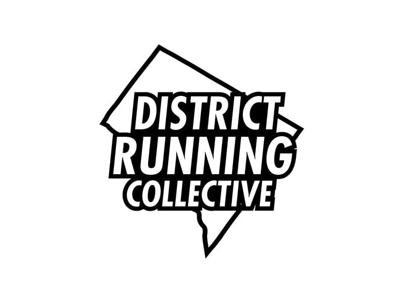 logo for district running collective
