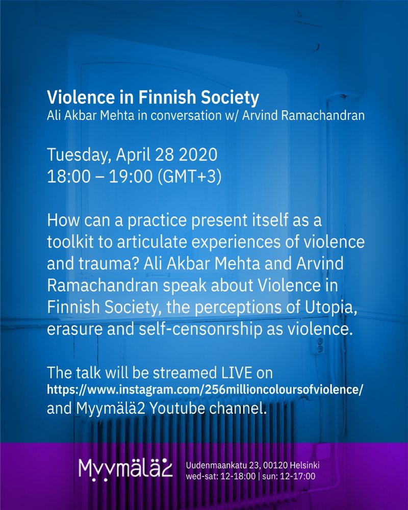 Violence in Finnish Society: In conversation with Arvind Ramachandran