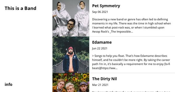 This is a Band