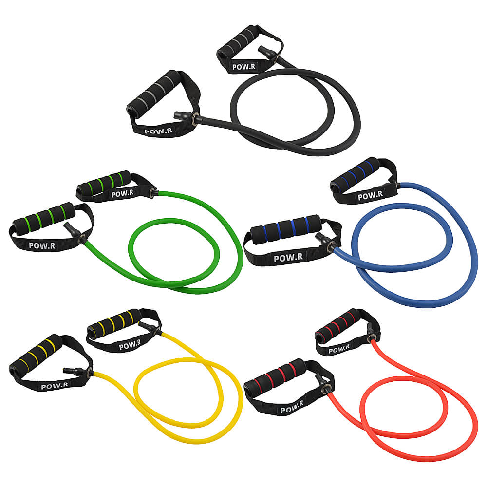 Tubing with handles 1.2 metres colours, yellow, red, green, blue, black
