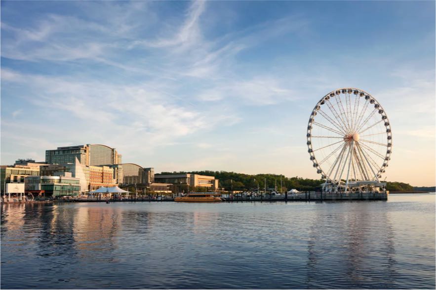 Gaylord Gaylord National Resort & Convention Center - From National Harbor and the Freedom Wheel