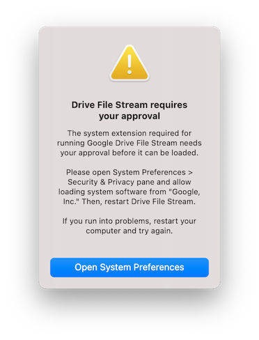 GFDF kext install system preferences