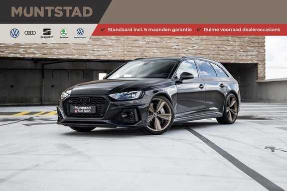 Audi A4 Avant 2.9 TFSI RS4 quattro | 450PK | Style pakket Brons | Keramische remschijven | RS Dynamic | B&O | Sportdifferentieel | 280 km/h Topsnelheid |