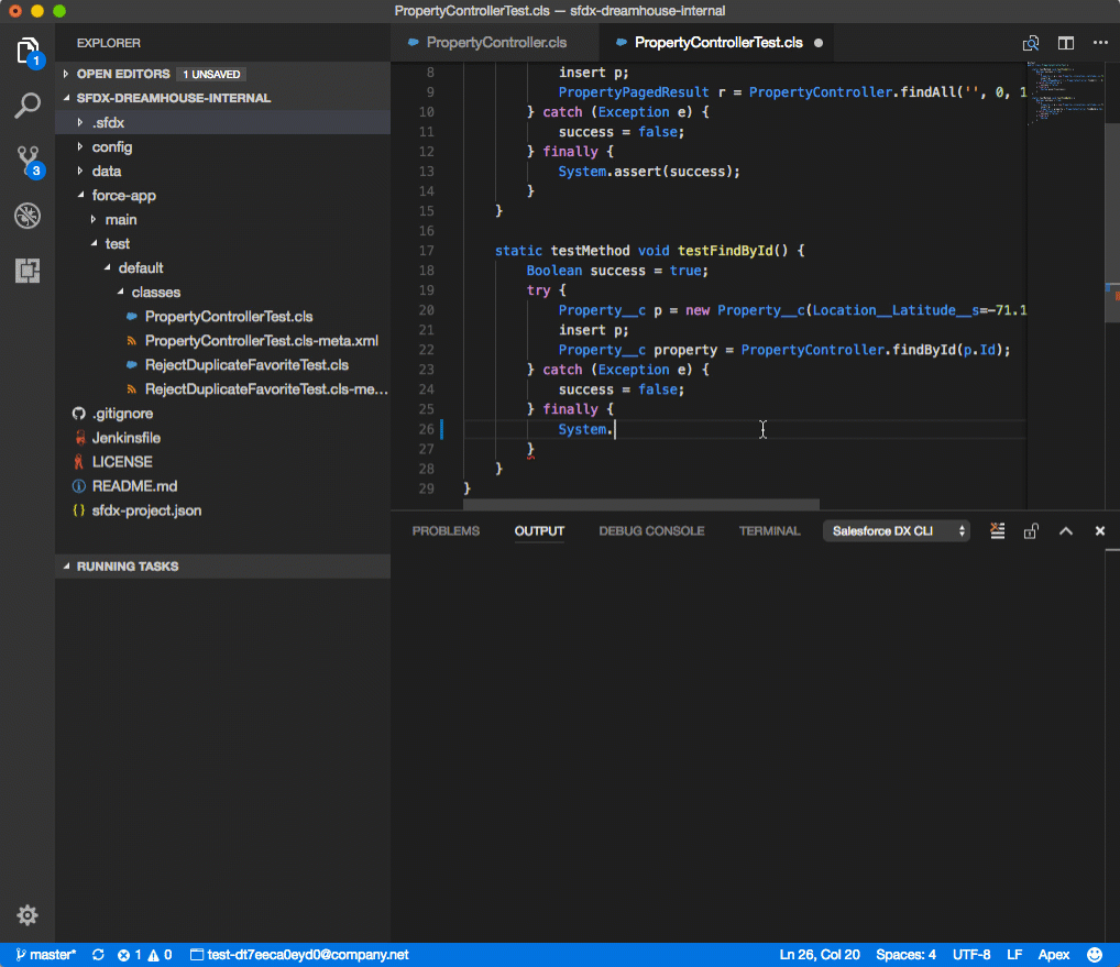 Salesforce Extensions for Visual Studio Code