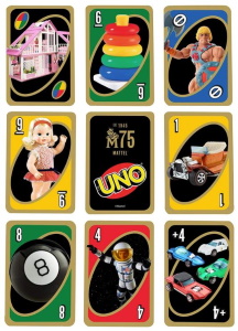 Mattel 75th Anniversary Uno Different Card Images