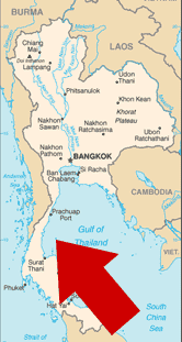 Where Is Koh Tao on a map