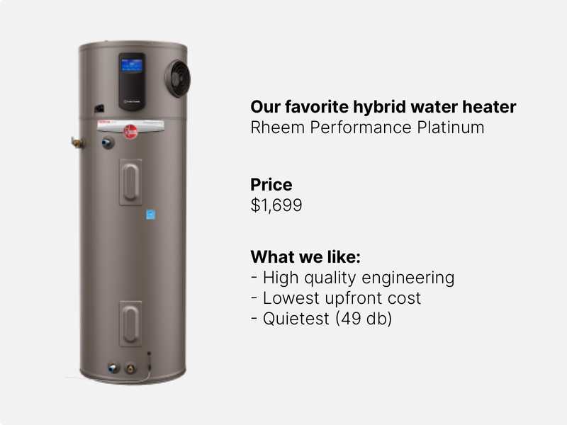 Heat Pump Water Heater Reviews — Ranking The Top Selling Models