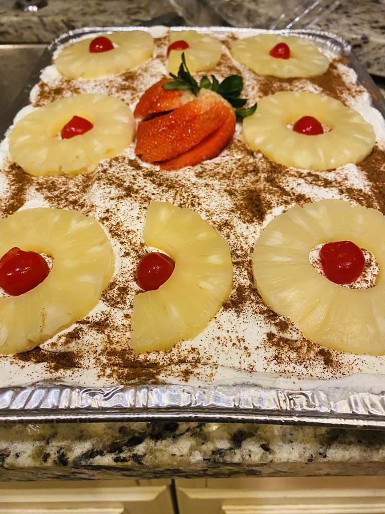 Authentic homemade tres leches