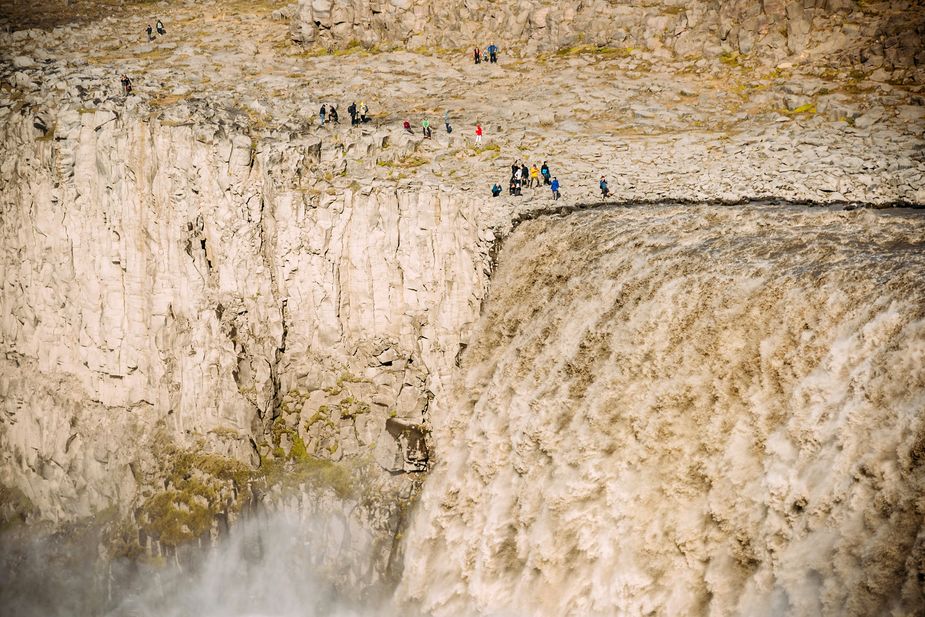 Wasserfall, Dettifoss, Vatnajokull Nationalpark, Island