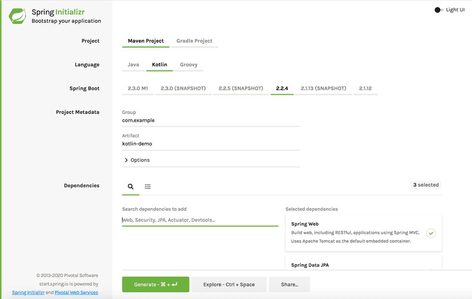 Building Restful APIs With Kotlin Spring Boot Mysql JPA And