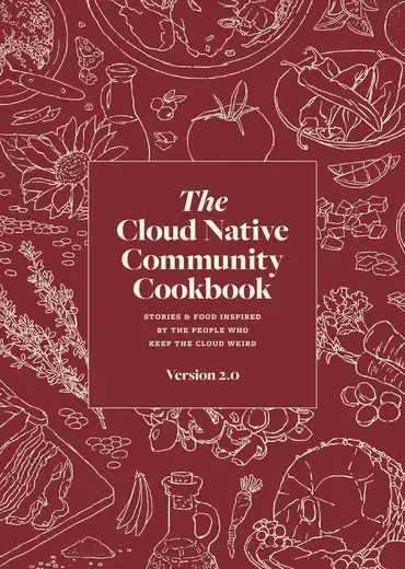 Cover image for the Cloud Native Community Cookbook version 2