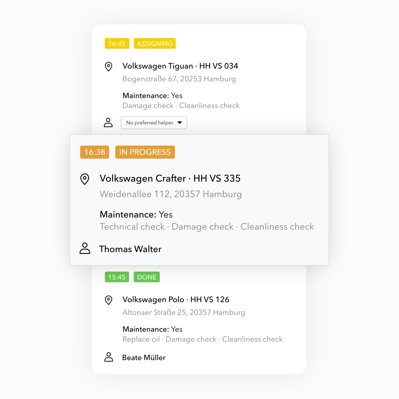 App screenshot for M-TOOLS Fleet Servicing 1